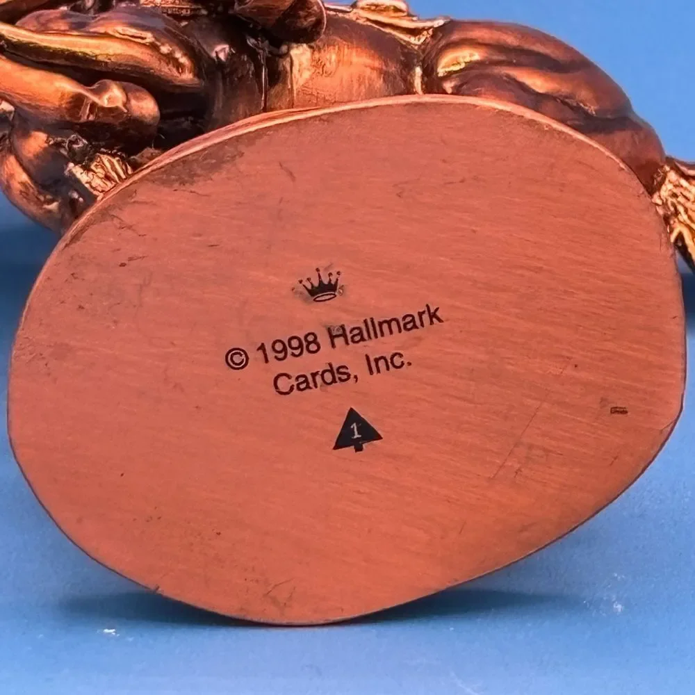 Hallmark Keepsake 1998 Pony Express Rider The Old West #1 Christmas Ornament EUC